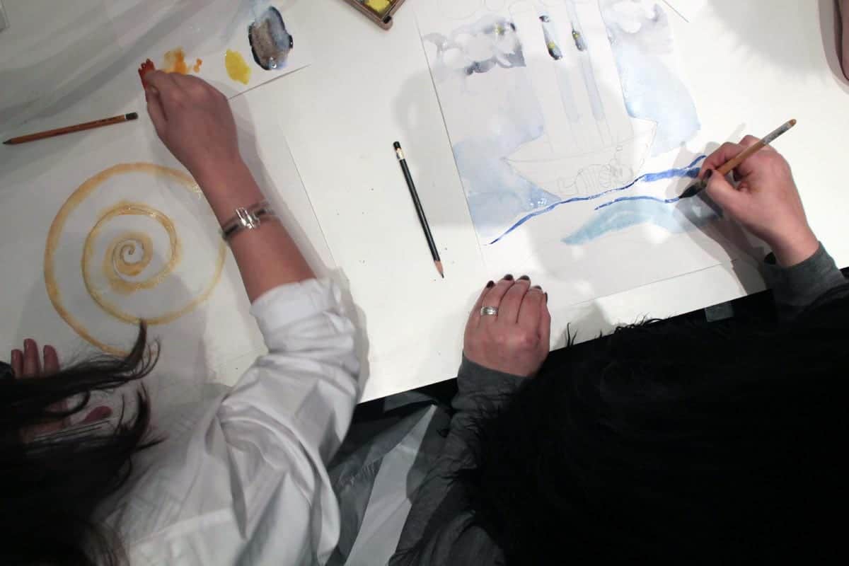 АКВАРЕЛЬ, СТИХИ И ПЕСНИ – ЯРЧЕ С МИТЬКАМИ ДА ИНТЕРЕСНЕЙ! 13